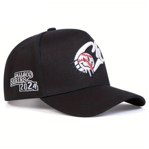 หมวกเบสบอลปักลายปรับได้หมวกกันแดดสำหรับเดินทางในฤดูใบไม้ผลิฤดูใบไม้ร่วงหมวกปาร์ตี้ชายหาดทรูเกอร์จากอุตสาหกรรมที่น่าตื่นตาตื่นใจ - Product Image 5