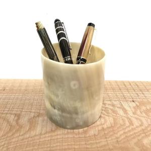 Porte-stylo en corne de buffle, alliant élégance et durabilité, parfait pour les stylos, décoration de bureau, haute qualité - Product Image 4