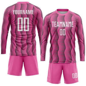 Uniformes de fútbol personalizados 100% poliéster último diseño personalizado sublimado Jersey de fútbol - Product Image 3