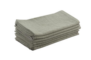 Ensemble de serviettes de cuisine tissées à séchage rapide 100% coton noir Chambrey carré de serviette pour la maison hôtels restaurants et enfants - Product Image 4