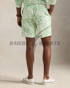 Pantalones cortos de algodón 100% de calidad premium para hombre, tabla transpirable de talla grande, cómodos, de Color sólido, teñidos, MOQ bajo, precio bajo, OEM - Product Image 4