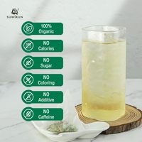 Thé biologique premium à la citronnelle et au pandan de Thaïlande, 25 sachets de thé, thé sain sans sucre, durée de conservation de 12 mois, produit naturel