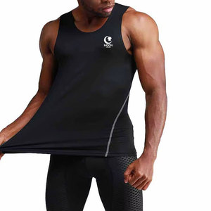 Venta al por mayor Color sólido Hombres Tank Top Ropa deportiva Personalizada Hombres Tank Top Fitness Hombres Tank Top - Product Image 5