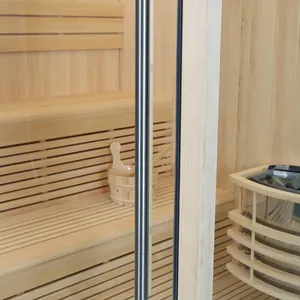 Hydrorelax Groothandel Luxe Himalayan Zout Sauna Droge Stoom Saunakamer Voor Therapie Spa Bad Ceder Sauna