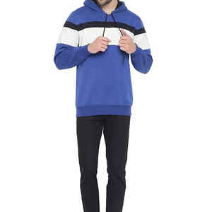 Sweat à capuche pour hommes pull en polaire avec logo personnalisé vêtements d'hiver sweat à capuche streetwear décontracté pour hommes vente en gros - Product Image 3