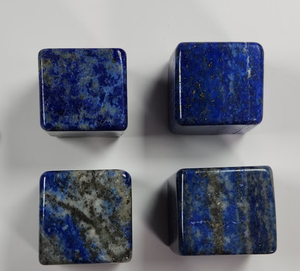 Pierre de lapis-lazuli naturelle en gros, cube, pierre roulée, cristaux de guérison par ALIF CRYSTAL et AGATE - Product Image 3