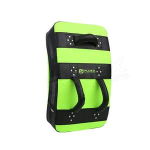 Almohadillas para patadas en el muslo de la mejor calidad, Escudo de Kickboxing, cuero recto empaquetado personalizado, fábrica PK, equipo de artes marciales - Product Image 1