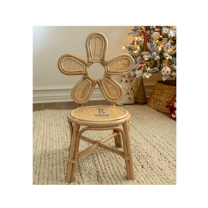 Jouets de chaise haute en rotin naturel de haute qualité pour enfants/chaises en rotin de poupée faites à la main du Vietnam - Product Image 6