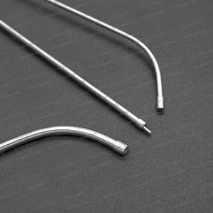 Tubo de succión de acero inoxidable Frazier 9fg al por mayor, 175mm de longitud total, fuente de alimentación Manual, instrumento médico de conexión, Vaslcare - Product Image 2