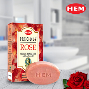 สบู่ดอกกุหลาบที่มีค่า Hem-100กรัมต่อกล่อง (12บาร์ต่อกล่อง) - Product Image 3