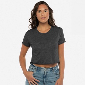 Top Corto Mujer Gris - Product Image 5