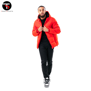 Chaqueta acolchada personalizada de la mejor calidad, abrigo de invierno brillante a la última moda, transpirable con capucha, tallas 3XL y 4XL, oferta promocional - Product Image 3