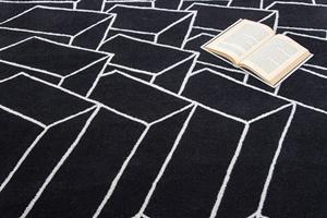 Muestra de Alfombra Regal 5x8_4, Alfombra Comercial de Lana, Pelo Mediano, Tufted a Mano, Antideslizante, Apta para Mascotas, Ecológica, Moderna para Sala de Estar - Product Image 6