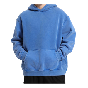 Sudadera con capucha de lana de algodón 100% para hombre más vendida transpirable cómoda y HeavyGSM para la temporada de invierno - Product Image 2