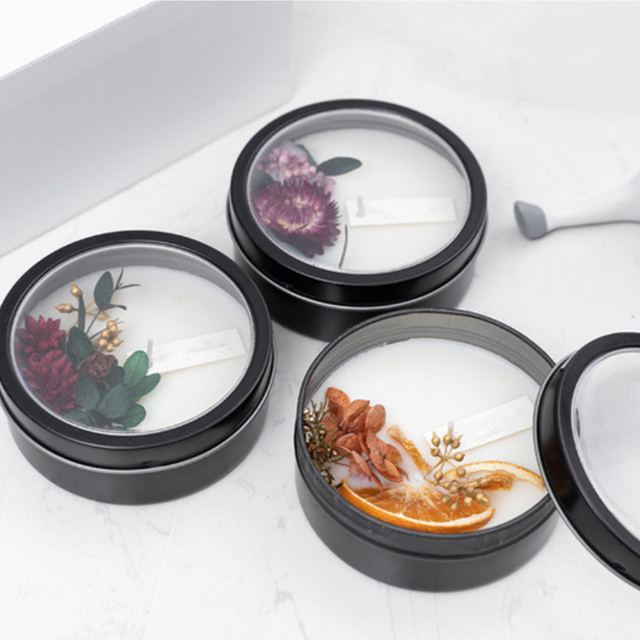 Creative Flower Shapes Scented Candles Smokeless Light Flowers Fragrance Soothing Anxiety Decorative Gift Candles