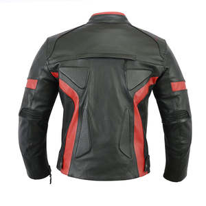 Chaqueta de Cuero para Motocicleta Unisex de Alta Gama, Resistente al Viento, para Todas las Estaciones, Uso en Calle y Carreras, Colores Personalizados, Suministro Directo de Fábrica 2026 - Product Image 2