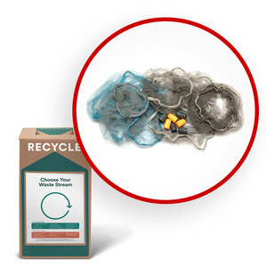 TerraCycle Beard <b>Snoods</b> Hair Nets and Earplugs Small Zero Waste Box France - Product Image 1