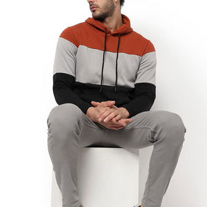 Custom <b>Men's</b> Winter <b>Hoodies</b> 100% Cotton Heavyweight Fleece <b>Lined</b> Breathable Pullover Sweatshirt - Product Image 3