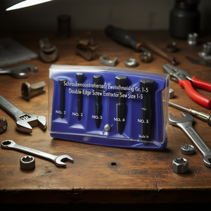 Juego de 5 extractores de tornillos de doble filo Knipex para tornillos M5-M20, extractor de pernos en estuche de plástico - Product Image 3