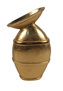 Jarrones de metal de aluminio estilo Westin Surahi de primera calidad, flor con acabado dorado y obras de arte de hierro, jarrón de metal de gama alta - Product Image 6