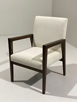 Fauteuil en bois massif fait main, durable, rembourré en coton, style moderne, luxe vintage, artisanat artistique, pour la maison, le bureau, la salle de sport