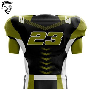 Uniforme de football américain pour jeunes de haute qualité 2025 avec logo imprimé par transfert thermique, 100% polyester respirant, taille plus - Product Image 6