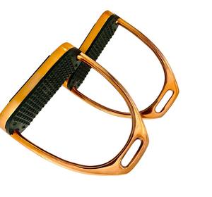 Recién llegado, estribos profesionales para montar a caballo para adultos, empuñadura de seguridad de acero inoxidable, suministro OEM de fábrica ecuestre - Product Image 4