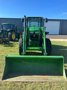 Tractor de ruedas John 90HP Deere bastante usado con motor y cabina de engranajes envío gratis EE. UU. - Product Image 6