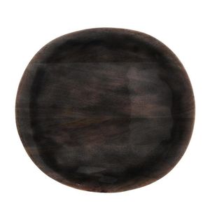 El mejor cargador de madera de la llegada debajo de la placa Placas de cargador de servicio de forma redonda de tamaño personalizado al precio más barato - Product Image 1