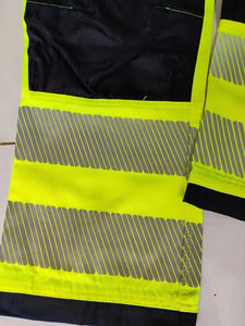 Pantalon de travail Cargo Ripstop en toile de coton léger pour hommes Big Tall Construction Utility Safety Embroidered High Drawstring - Product Image 6