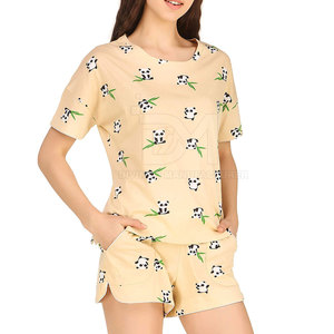 ชุดกางเกงขาสั้นสำหรับผู้หญิงชุดกางเกงขาสั้นแขนสั้น2ชิ้นชุด2024ออกแบบได้ตามที่ต้องการ - Product Image 1