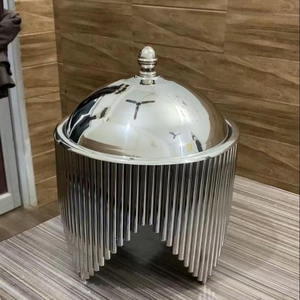 Modern Design Stainless Steel Buffet Dishwasher Safe Eco-Friendly <b>Food</b> <b>Warmer</b> Durable Hot Pot Chafing Casserole New Arrival - Product Image 5