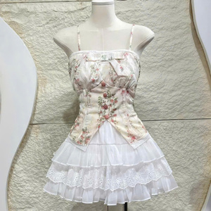 ชุดเด็กผู้หญิงกระโปรง2ชิ้นเสื้อผ้าสำหรับผู้หญิงสวมใส่ง่ายแฟชั่นธรรมชาติซักได้บรรจุภัณฑ์ตามต้องการผู้ผลิตจากเวียดนาม - Product Image 6