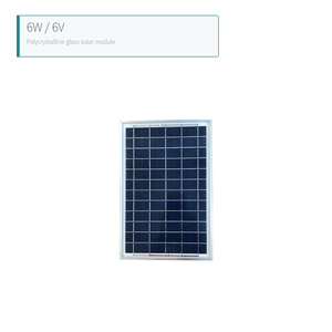 Panel Solar Policristalino de 6W 6V para Carga de Baterías en Exteriores - Product Image 2
