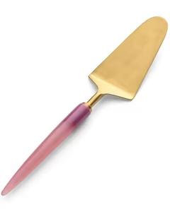 Elegante Cuchara para Servir Pastel con Mango Plateado - Product Image 2