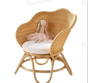 Silla de bambú y canoa de ratán redonda de estilo moderno personalizada para niños para jardín, dormitorio, parque, Villa, muebles de sala de estar - Product Image 4