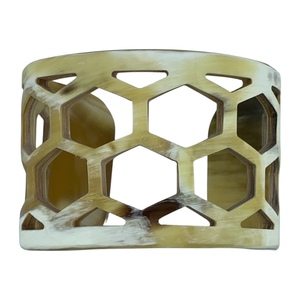 Bracelets en corne de buffle du Vietnam, design personnalisé, best-seller aux États-Unis en 2026, bijoux de mode plaqués naturellement pour femmes, vente chaude - Product Image 1