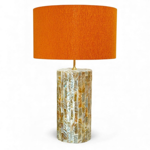Elegant Handmade Mother of Pearl Table <b>Lamp</b> Decorative Shell Inlay Lighting <b>for</b> Wholesale - Product Image 2