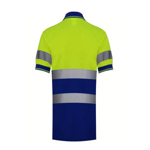 Wholesale Custom Construction Polo <b>Shirt</b> Breathable Safety High Visibility Reflective <b>Shirt</b> High Visibility Construction Worker - Product Image 6