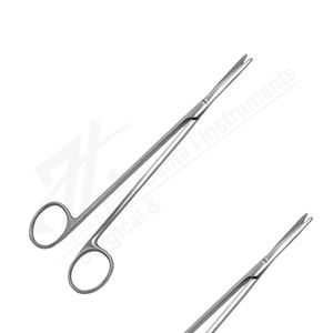 Ciseaux à dissection Metzenbaum Supercut droit 200mm de long en acier inoxydable Instruments chirurgicaux manuels certifié CE général - Product Image 1