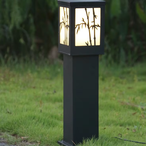 2025ใหม่ล่าสุดไฟ LED พลังงานแสงอาทิตย์ทรงสี่เหลี่ยมทันสมัยกันน้ำระดับ IP65สนามหญ้า - Product Image 2