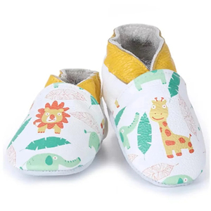 İlkbahar sonbahar yeni stil bebek öğrenme ayakkabı kaymaz zemin ayakkabı bebekler için yumuşak alt ile 6-12 ay yumuşak deri taban OEM - Product Image 5
