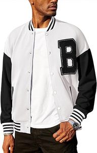 Chaquetas Varsity Personalizadas al por Mayor para Hombre, Chaqueta Bomber de Béisbol Estilo Universitario, Chaquetas Varsity Estilo Vintage - Product Image 2