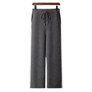 กางเกงผ้าแคนวาสน้ำหนักเบาทรงตรงเอวกลางสำหรับผู้ชายรุ่นใหม่ประจำฤดูใบไม้ร่วงและฤดูหนาว ผลิตจากผ้าฝ้าย 100% ป้องกันรอยยับ พร้อมเชือกผูกปรับได้ สามารถปรับแต่งได้ - Product Image 1