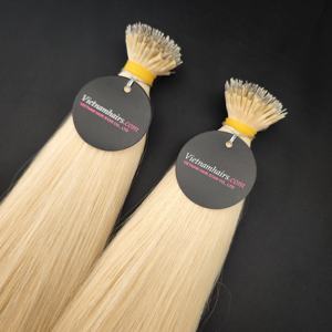 ผมลอนคลื่นแบบเรมี่/ ผมแท้ 100% ผมเวียดนาม/ ผู้จำหน่ายจากเวียดนาม คุณภาพสูง ต่อผมแบบนาโนทิป ผมตรงเรียบลื่น - Product Image 1