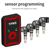 Système de surveillance de la pression des pneus en temps réel, dispositif de sécurité 315 et 433 MHz, 2 en 1, capteur TPMS universel programmable pour toutes les voitures