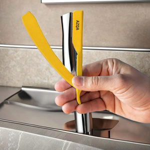Maquinilla de afeitar de seguridad para hombres al por mayor, afeitadora de acero inoxidable duradera con agarre cómodo y cuchillas de afeitar reemplazables - Product Image 1