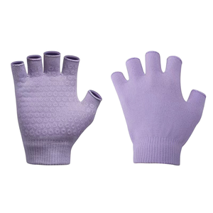 Guantes de entrenamiento de Yoga transpirables ecológicos con pantalla táctil antideslizante de medio Dedo de algodón 100% para hombres y mujeres Uso de entrenamiento deportivo - Product Image 4