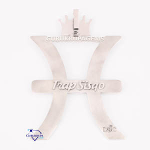 แฟชั่นฮิปปรับแต่งชื่อ VVS จี้เพชรสำหรับปลูกในห้องแล็บเงินแท้925สำหรับแฟชั่นแนวสตรีท - Product Image 5