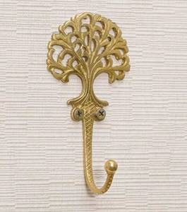 Superior Quality <b>Curtain</b> Wall <b>Hook</b> In <b>Brass</b> Material With Gold Polished Perfect Cloth Display Door Hanger Stylish Home Accent - Product Image 2